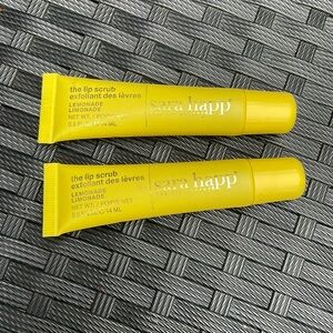 Sara happ the lip scrub lemonade 0.5 fl oz set of 2